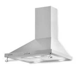 Montblanc 60 Dunstabzugshaube 610m³/h 165W 2x1,5W LED Reling -Outdoor Grills Verkaufsgeschäft 10031994 yy 0010 front Klarstein Montblanc 60 Dunstabzugshaube silbergrau