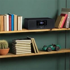 IR-190 Internetradio CD-Player WiFi UPnP USB Fernbedienung -Outdoor Grills Verkaufsgeschäft 10032014 yy 0003 ambient auna IR 190BK Internetradio