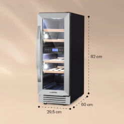 Vinovilla 17 Built-In Duo Weinkühlschrank 2 Zonen 53l 17 Fl. Glastür -Outdoor Grills Verkaufsgeschäft 10032030 yy 0007 logo