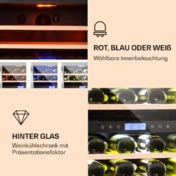 Vinovilla 43 Built-In Duo Weinkühlschrank 2 Zonen 129l 43 Fl Glastür -Outdoor Grills Verkaufsgeschäft 10032031 de 0003 logo