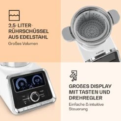 GrandPrix Küchenmaschine 500W / 1000W 2,5l Edelstahl-Rührschüssel -Outdoor Grills Verkaufsgeschäft 10032089 de 0004 logo