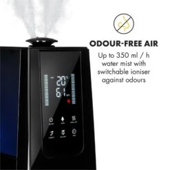 VapoAir Luftbefeuchter Ionisator 350ml/h 5,5l Tank Aroma Fernbedienung -Outdoor Grills Verkaufsgeschäft 10032103 yy 0004 logo Klarstein VapoAir Luftbefeuchter Ionisator reedit