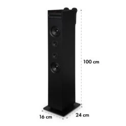 Karaboom CD Karaoke-Anlage Bluetooth MP3 USB-Charger Mikrofon FB Schwarz 18 Karaboom CD Karaoke-Anlage Bluetooth MP3 USB-Charger Mikrofon FB Schwarz -Outdoor Grills Verkaufsgeschäft 10032105 yy 0010 logo auna Karaboom CD Karaoke Turm schwarz