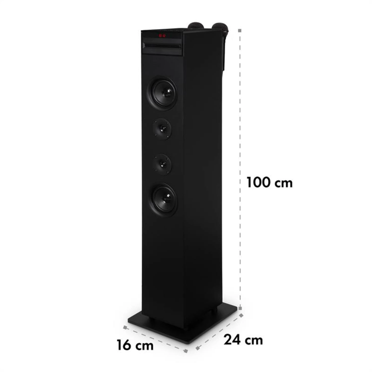 Karaboom CD Karaoke-Anlage Bluetooth MP3 USB-Charger Mikrofon FB Schwarz 9 Karaboom CD Karaoke-Anlage Bluetooth MP3 USB-Charger Mikrofon FB Schwarz – Bild 9