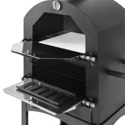 Pizzaiolo Perfetto Pizzaofen 30,5x30,5cm Echtstein 1,2mm Stahl Mobil -Outdoor Grills Verkaufsgeschäft 10032130 yy 0006 detail pizzaiolo perfet pizzaofen