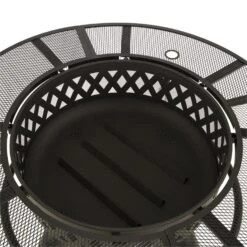 Rosario 3-in-1-Feuerschale Ø120cm | 70cm Grill | Tischplatte Stahl -Outdoor Grills Verkaufsgeschäft 10032141 yy 0005 detail Blumfeldt Rosario 3in1 Feuerschale