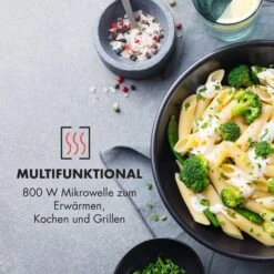 Fine Dinesty 2-in-1-Mikrowelle: 23l 800W / Grill: 1000W Blau -Outdoor Grills Verkaufsgeschäft 10032201 de 0004 logo