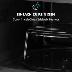 Fine Dinesty 2-in-1-Mikrowelle: 23l 800W / Grill: 1000W Blau -Outdoor Grills Verkaufsgeschäft 10032201 de 0007 logo