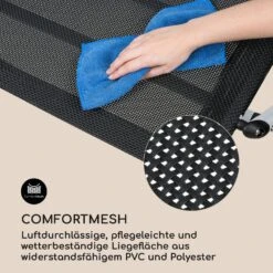 The Big Easy Schwingliege Silber, Wetterfest 350 Kg Max. UV- Schutz -Outdoor Grills Verkaufsgeschäft 10032241 de 0004 logo