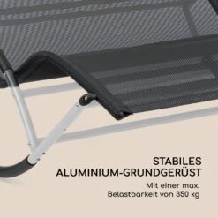 The Big Easy Schwingliege Silber, Wetterfest 350 Kg Max. UV- Schutz -Outdoor Grills Verkaufsgeschäft 10032241 de 0008 logo