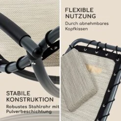 The Chiller Schwingliege 77x85x173cm 360 Comfort ComfortMesh Beige -Outdoor Grills Verkaufsgeschäft 10032243 de 0009 logo