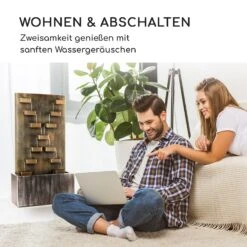 River Crossing Gartenbrunnen In/Outdoor 6W Pumpe 10m Kabel Verzinkt -Outdoor Grills Verkaufsgeschäft 10032260 de 0005 logo