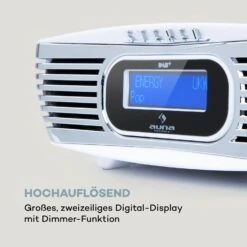 Dreamee DAB+ Radiowecker CD-Player DAB+/UKW CD-R/RW/MP3 AUX Retro 12 Dreamee DAB+ Radiowecker CD-Player DAB+/UKW CD-R/RW/MP3 AUX Retro -Outdoor Grills Verkaufsgeschäft 10032295 de 0005 logo