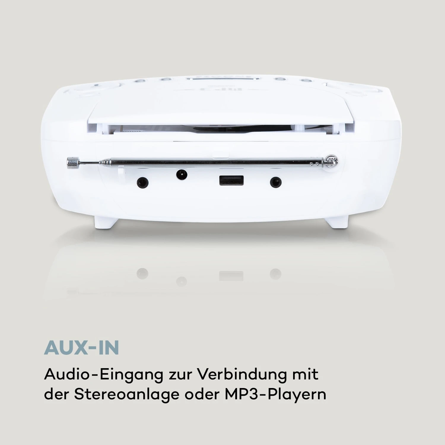Dreamee DAB+ Radiowecker CD-Player DAB+/UKW CD-R/RW/MP3 AUX Retro 6 Dreamee DAB+ Radiowecker CD-Player DAB+/UKW CD-R/RW/MP3 AUX Retro – Bild 6