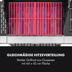 Tomahawk 4.2 SBG Gasgrill 6 Brenner 20,7 KW 64x42cm Grill Edelstahl -Outdoor Grills Verkaufsgeschäft 10032308 de 0007 logo