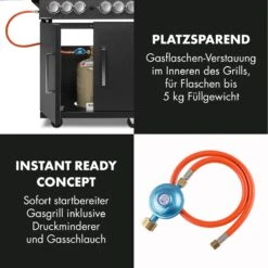 Tomahawk 4.2 SBG Gasgrill 6 Brenner 20,7 KW 64x42cm Grill Edelstahl -Outdoor Grills Verkaufsgeschäft 10032308 de 0009 logo