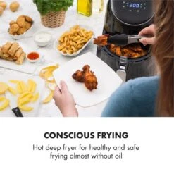 AirVital Heißluftfritteuse 1300W 2,5l CeraPlus-Antihaft Touch Schwarz -Outdoor Grills Verkaufsgeschäft 10032332 yy 0002 ambient Klarstein AirVital Heissluftfritteuse 1300W schwarz