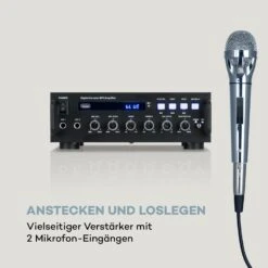 Karaoke Star 3 Karaoke-Set 2x75 Wmax. BT USB-Port Line-In 2 X Mikro -Outdoor Grills Verkaufsgeschäft 10032441 de 0004 logo