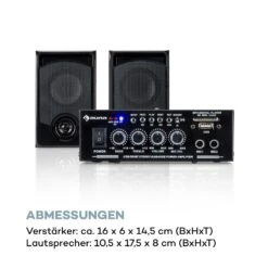 Karaoke Star 1 Karaoke-Set, 2 X 50 W Max., BT, USB/SD, Line-In -Outdoor Grills Verkaufsgeschäft 10032442 de 0008 logo