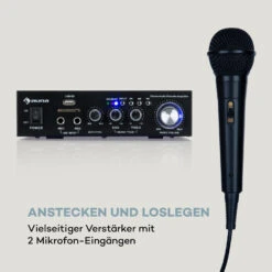 Karaoke Star 2 Karaoke-Set 2 X 50 W Max. BT USB/SD Line-In 2 X Mikro -Outdoor Grills Verkaufsgeschäft 10032443 de 0004 logo