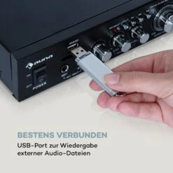 Karaoke Star 2 Karaoke-Set 2 X 50 W Max. BT USB/SD Line-In 2 X Mikro -Outdoor Grills Verkaufsgeschäft 10032443 de 0005 logo