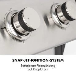 Lucifer 2.0-T Gasgrill 2 X 3,5 KW Brenner 45x44cm Grill Edelstahl -Outdoor Grills Verkaufsgeschäft 10032455 de 0004 logo