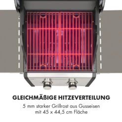Lucifer 2.0-T Gasgrill 2 X 3,5 KW Brenner 45x44cm Grill Edelstahl -Outdoor Grills Verkaufsgeschäft 10032455 de 0006 logo