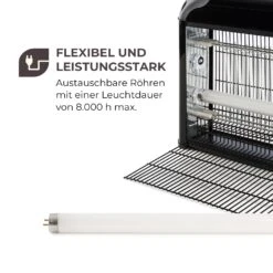 Mosquito Ex 4000 Insektenvernichter 30W UV-Licht 100m² Schwarz -Outdoor Grills Verkaufsgeschäft 10032466 de 0006 logo
