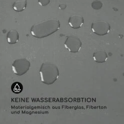 Airflor Pflanztopf 45 X 100 X 27 Cm Fiberglas In-/Outdoor Dunkelgrau -Outdoor Grills Verkaufsgeschäft 10032502 de 0004 logo