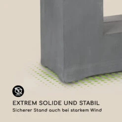 Airflor Pflanztopf 45 X 100 X 27 Cm Fiberglas In-/Outdoor Dunkelgrau -Outdoor Grills Verkaufsgeschäft 10032502 de 0006 logo