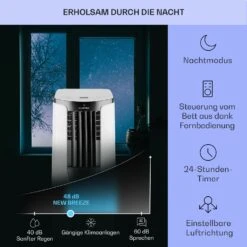 New Breeze ECO Mobile Klimaanlage 10.000 BTU / 2,9 KW EEK A+ -Outdoor Grills Verkaufsgeschäft 10032511 de 0004 usp