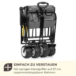 Easy Rider Bollerwagen Bis 70kg Teleskopstange Zusammenklappbar Grau -Outdoor Grills Verkaufsgeschäft 10032541 de 0007 logo