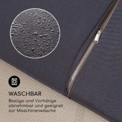 Senator Lounge Gartenliege 188x208x205cm Sonnendach Polyester Stahl -Outdoor Grills Verkaufsgeschäft 10032568 de 0004 logo