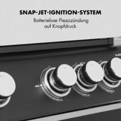 Highgrade 4 IB Gasgrill 6 Brenner 19,8 KW 71x46cm Grill Edelstahl -Outdoor Grills Verkaufsgeschäft 10032580 de 0004 logo