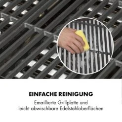 Highgrade 4 IB Gasgrill 6 Brenner 19,8 KW 71x46cm Grill Edelstahl -Outdoor Grills Verkaufsgeschäft 10032580 de 0010 logo