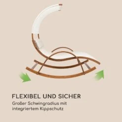 Mauritius Schwingliege Mit Dach ComfortMesh 180kg Max.wetterfest Creme -Outdoor Grills Verkaufsgeschäft 10032587 de 0003 logo