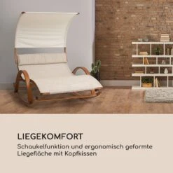 Mauritius Schwingliege Mit Dach ComfortMesh 180kg Max.wetterfest Creme -Outdoor Grills Verkaufsgeschäft 10032587 de 0005 logo