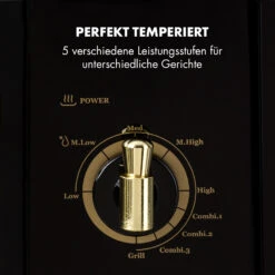 Victoria 20 Einbau-Mikrowelle, 20 L, 800 W, Grill: 1000 W, Schwarz -Outdoor Grills Verkaufsgeschäft 10032591 de 0005 logo