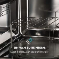 Victoria 20 Einbau-Mikrowelle, 20 L, 800 W, Grill: 1000 W, Schwarz -Outdoor Grills Verkaufsgeschäft 10032591 de 0008 logo