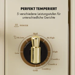 Victoria 20 Einbau-Mikrowelle, 20 L, 800 W, Grill: 1000 W, Elfenbein -Outdoor Grills Verkaufsgeschäft 10032592 de 0005 logo