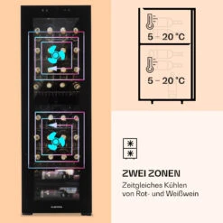 Shiraz 39 Duo Weinkühlschrank 2 Zonen 105l 39 Flaschen -Outdoor Grills Verkaufsgeschäft 10032661 de 0004 logo