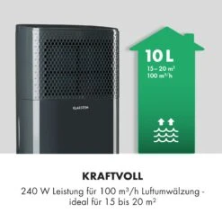 DryFy 10 Luftentfeuchter Dehumidifier 240W 10l/d 100m³/h 15-20m² -Outdoor Grills Verkaufsgeschäft 10032662 de 0003 logo
