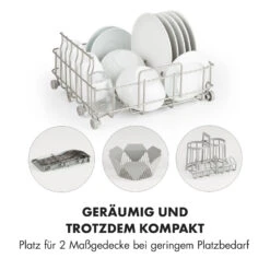 Amazonia Mini Geschirrspülmaschine 6 Programme LED-Display -Outdoor Grills Verkaufsgeschäft 10032678 de 0003 logo