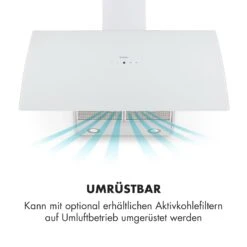 Annabelle 90 Dunstabzugshaube Glas 595 M³/h Touch-Armatur Weiß -Outdoor Grills Verkaufsgeschäft 10032685 de 0005 logo