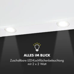 Annabelle 90 Dunstabzugshaube Glas 595 M³/h Touch-Armatur Weiß -Outdoor Grills Verkaufsgeschäft 10032685 de 0006 logo