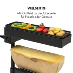 Appenzell Peak Raclette Mit Grill 1000W Thermostatschalter Schwarz -Outdoor Grills Verkaufsgeschäft 10032694 de 0004 logo