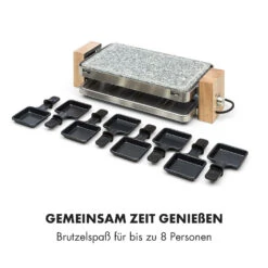 Prime-Rib Raclettegrill 8 Pers. 1500 W Natursteinplatte Edelstahl Holz -Outdoor Grills Verkaufsgeschäft 10032695 de 0006 logo