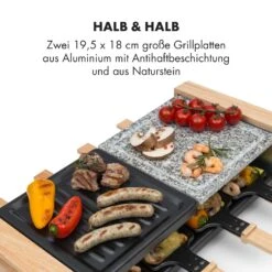 Chateaubriand Nuovo Raclette 1200W Aluminium / Stein 8 Personen Holz -Outdoor Grills Verkaufsgeschäft 10032729 de 0003 logo