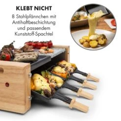 Chateaubriand Nuovo Raclette 1200W Aluminium / Stein 8 Personen Holz -Outdoor Grills Verkaufsgeschäft 10032729 de 0004 logo