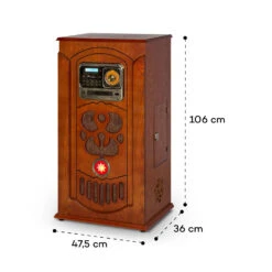 Musicbox Jukebox Plattenspieler CD-Player BT USB SD UKW-Radio Holz 15 Musicbox Jukebox Plattenspieler CD-Player BT USB SD UKW-Radio Holz -Outdoor Grills Verkaufsgeschäft 10032730 yy 0008 logo